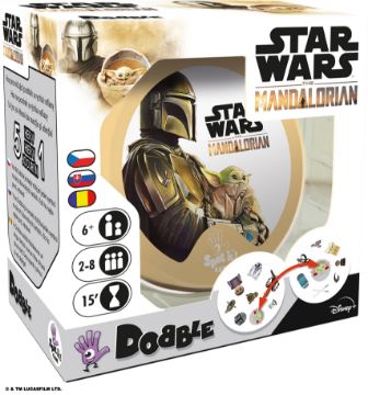 Zobrazit detail produktu - Dobble Star Wars: The Mandalorian Obrázek Dobble Star Wars: The Mandalorian
