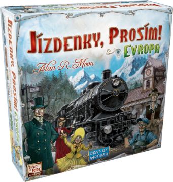 Zobrazit detail produktu - Jízdenky, prosím! Evropa Obrázek Jízdenky, prosím! Evropa