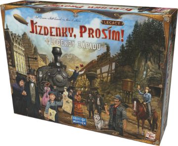 Zobrazit detail produktu - Jízdenky, prosím! Legacy: Legendy západu Obrázek Jízdenky, prosím! Legacy: Legendy západu