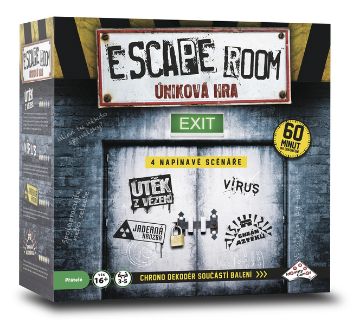 Zobrazit detail produktu - ESCAPE ROOM 1: úniková hra - 4 scénáře Obrázek ESCAPE ROOM 1: úniková hra - 4 scénáře