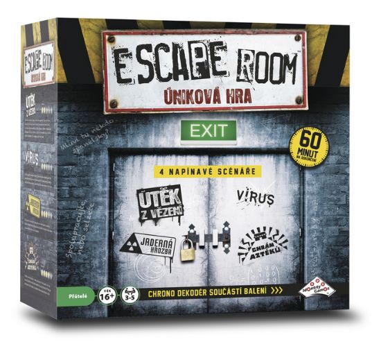 Obrázek ESCAPE ROOM 1: úniková hra - 4 scénáře