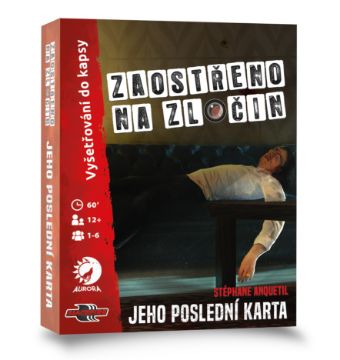 Zobrazit detail produktu - Zaostřeno na zločin - Jeho poslední karta Obrázek Zaostřeno na zločin - Jeho poslední karta