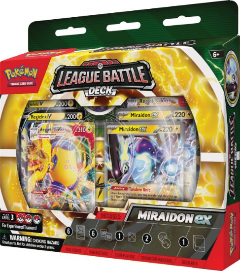 Obrázek Pokémon TCG: Miraidon ex League Battle Deck