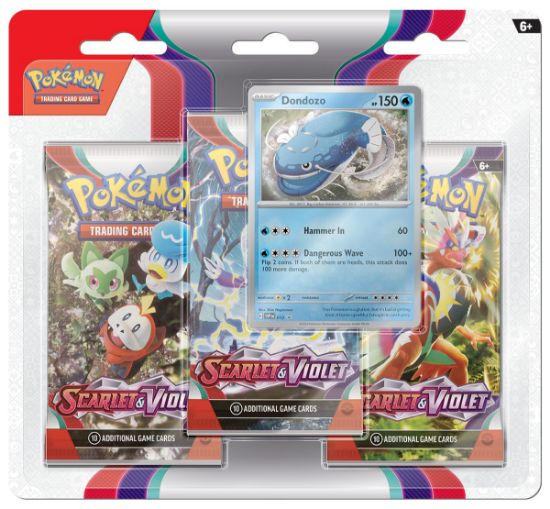 Obrázek Pokémon TCG: SV01 - 3 Blister Booster