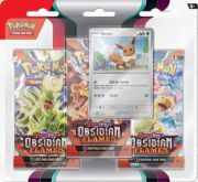 Obrázek Pokémon TCG: SV03 Obsidian Flames - 3 Blister Booster