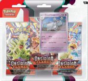 Obrázek Pokémon TCG: SV03 Obsidian Flames - 3 Blister Booster