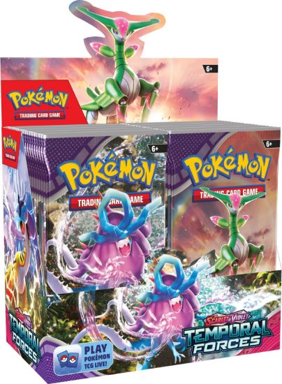 Obrázek Pokémon TCG: SV05 Temporal Forces - Booster