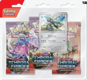 Obrázek Pokémon TCG: SV05 Temporal Forces - 3 Blister Booster