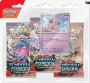 Obrázek Pokémon TCG: SV05 Temporal Forces - 3 Blister Booster