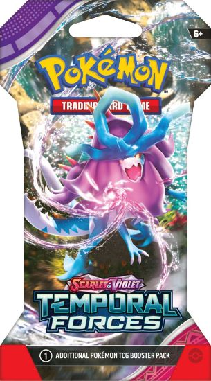 Obrázek Pokémon TCG: SV05 Temporal Forces - 1 Blister Booster