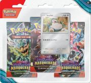 Obrázek Pokémon TCG: SV06 Twilight Masquerade - 3 Blister Booster