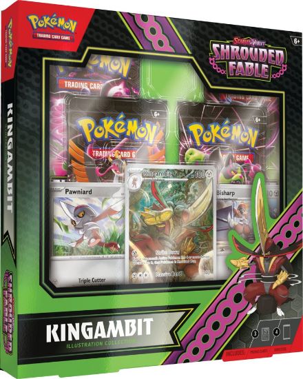 Obrázek Pokémon TCG: SV6.5 Shrouded Fable - Kingambit Illustration Collection