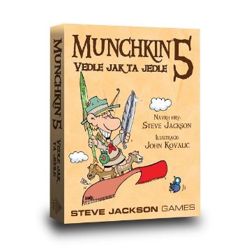 Zobrazit detail produktu - Munchkin - rozšíření 5. Obrázek Munchkin - rozšíření 5.