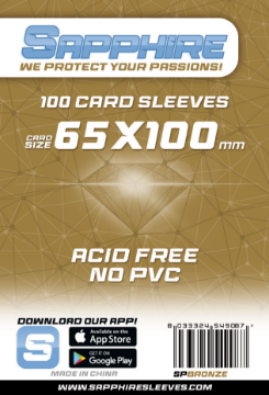 Zobrazit detail produktu - Sapphire Bronze - 100x (65x100mm) Obrázek Sapphire Bronze - 100x (65x100mm)