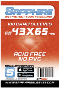 Zobrazit detail produktu - Sapphire Red - 100x (43x65mm) Obrázek Sapphire Red - 100x (43x65mm)