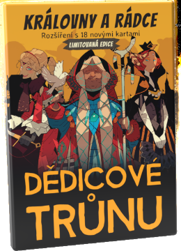 Zobrazit detail produktu - Dědicové trůnu - Královny a rádce Obrázek Dědicové trůnu - Královny a rádce