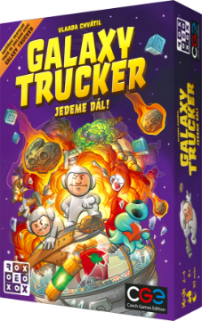Zobrazit detail produktu - Galaxy Trucker-Druhé, vytuněné vydání - Jedeme dál! Obrázek Galaxy Trucker-Druhé, vytuněné vydání - Jedeme dál!