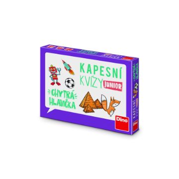 Zobrazit detail produktu - Kapesní kvízy junior – Chytrá hlavička Obrázek Kapesní kvízy junior – Chytrá hlavička