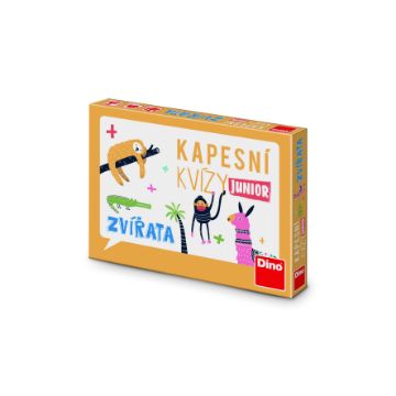 Zobrazit detail produktu - Kapesní kvízy junior – Zvířátka Obrázek Kapesní kvízy junior – Zvířátka