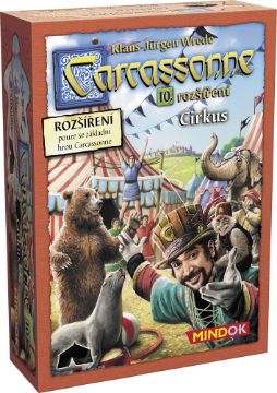 Zobrazit detail produktu - Carcassonne rozšíření 10- Cirkus Obrázek Carcassonne rozšíření 10- Cirkus