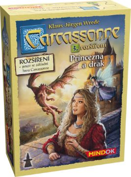 Zobrazit detail produktu - Carcassonne rozšíření 3- Princezna a drak Obrázek Carcassonne rozšíření 3- Princezna a drak