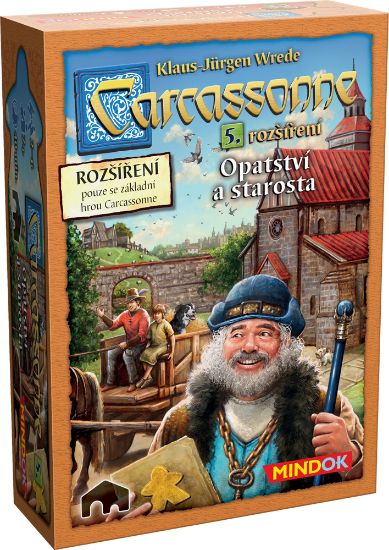 Obrázek Carcassonne rozšíření 5-Opatství a starosta