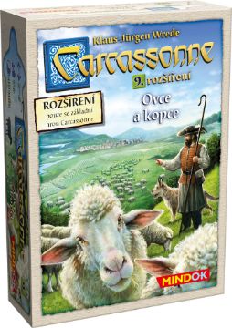 Zobrazit detail produktu - Carcassonne rozšíření 9- Ovce a kopce Obrázek Carcassonne rozšíření 9- Ovce a kopce