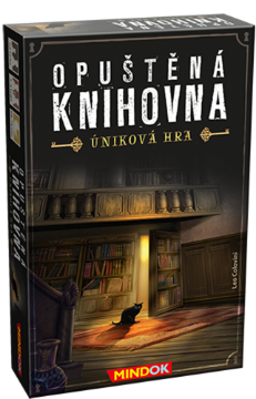 Zobrazit detail produktu - Opuštěná knihovna – Úniková hra Obrázek Opuštěná knihovna – Úniková hra