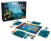 Obrázek Podmořská města- poškozený obal ( promáčklý a natrhly roh krabice)