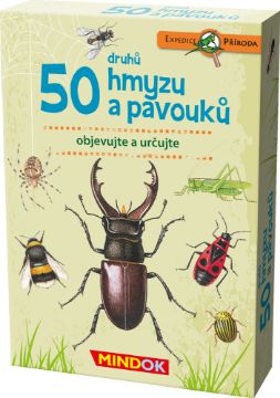 Zobrazit detail produktu - Expedice příroda: 50 druhů hmyzu a pavouků Obrázek Expedice příroda: 50 druhů hmyzu a pavouků