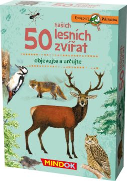 Zobrazit detail produktu - Expedice příroda: 50 našich lesních zvířat Obrázek Expedice příroda: 50 našich lesních zvířat