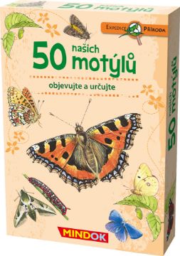 Zobrazit detail produktu - Expedice příroda: 50 našich motýlů Obrázek Expedice příroda: 50 našich motýlů