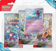 Obrázek Pokémon TCG: SV07 Stellar Crown - 3 Blister Booster