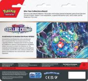 Obrázek Pokémon TCG: SV07 Stellar Crown - 3 Blister Booster