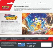 Obrázek Pokémon TCG: SV08 Surging Sparks - 3 Blister Booster