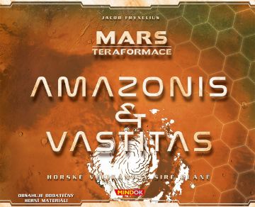 Zobrazit detail produktu - Mars: Teraformace – Amazonis & Vastitas – rozšíření 9 Obrázek Mars: Teraformace – Amazonis & Vastitas – rozšíření 9