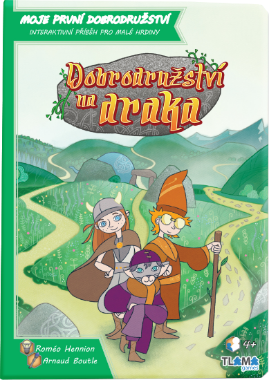 Obrázek Moje první dobrodružství: Dobrodružství na draka  (interaktivní příběhová kniha)