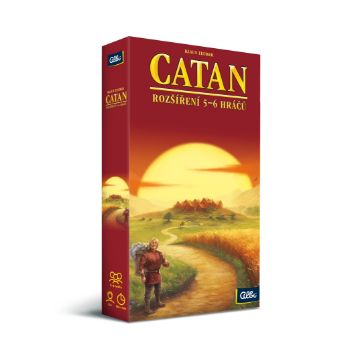 Zobrazit detail produktu - Catan - rozšíření pro 5-6 hráčů Obrázek Catan - rozšíření pro 5-6 hráčů