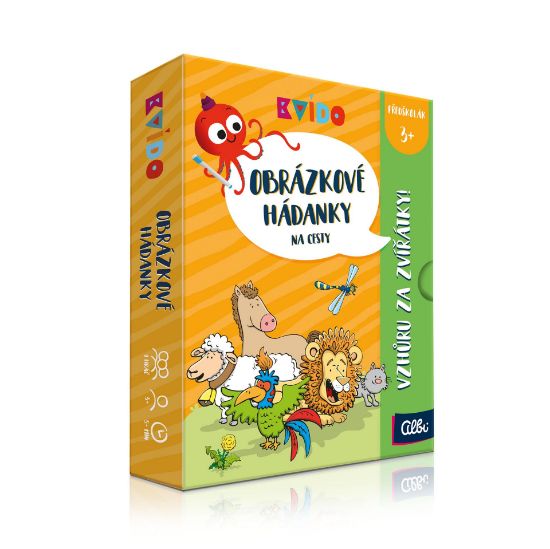 Obrázek Obrázkové hádanky - Vzhůru za zvířátky