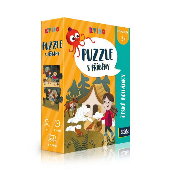 Obrázek Kvído - Puzzle s příběhy - české pohádky