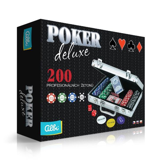 Obrázek Poker deluxe (200 žetonů)