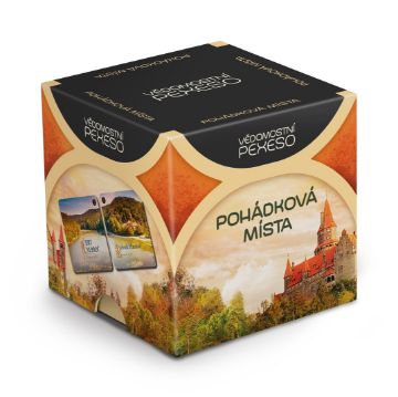 Zobrazit detail produktu - Vědomostní pexeso - Pohádková místa Obrázek Vědomostní pexeso - Pohádková místa