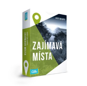 Zobrazit detail produktu - Kvízy do kapsy - Zajímavá místa Obrázek Kvízy do kapsy - Zajímavá místa