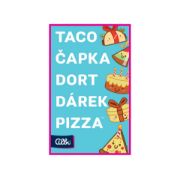 Obrázek Taco, čapka, dort, dárek, pizza