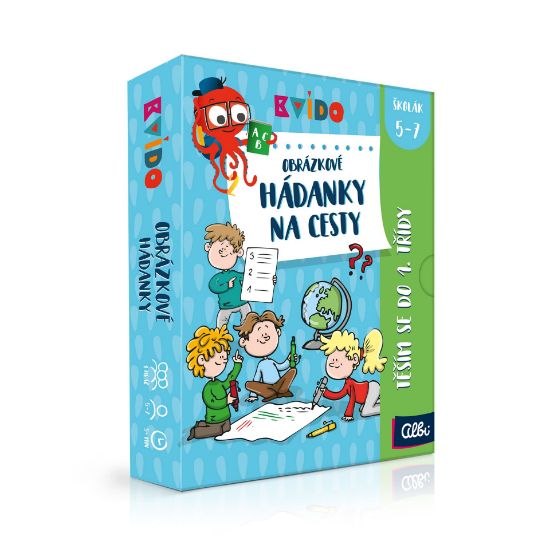 Obrázek Kvído - Obrázkové hádanky - Těším se do 1.třídy