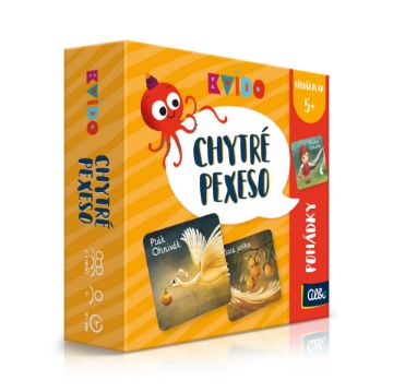 Zobrazit detail produktu - Chytré pexeso - Pohádky - Kvído Obrázek Chytré pexeso - Pohádky - Kvído