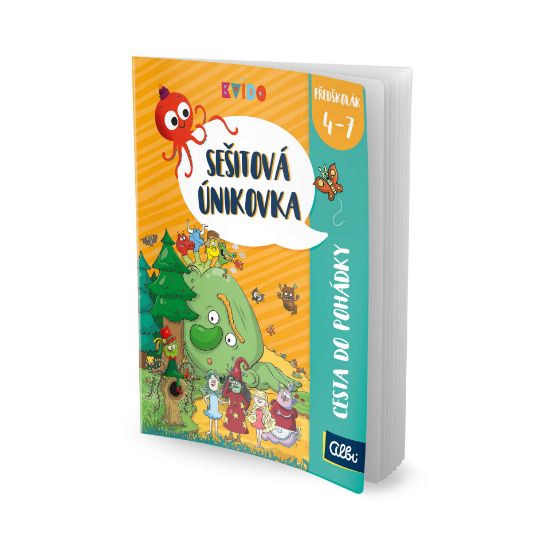 Obrázek Sešitová únikovka - Cesta do pohádky - Kvído