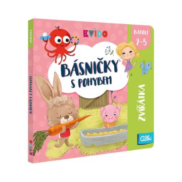 Zobrazit detail produktu - Básničky s pohybem - Zvířátka - Kvído Obrázek Básničky s pohybem - Zvířátka - Kvído