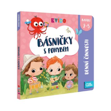 Zobrazit detail produktu - Básničky s pohybem - Denní činnosti - Kvído Obrázek Básničky s pohybem - Denní činnosti - Kvído