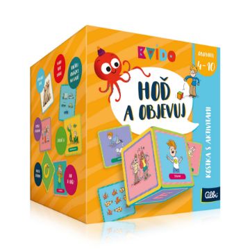 Zobrazit detail produktu - Hoď a objevuj - Kvído Obrázek Hoď a objevuj - Kvído
